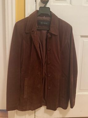 Jim & Marylou Vintage Brown Suede Jacket